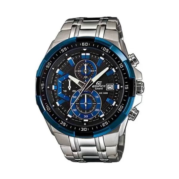 Casio Edifice Montre Casio Edifice - Chronographe standard - Noir & Bleu - EFR-539D-1A2V