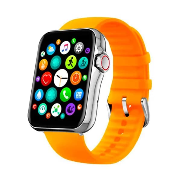 Smarty Montre Connectée Smarty Collection New Standing en Silicone Orange