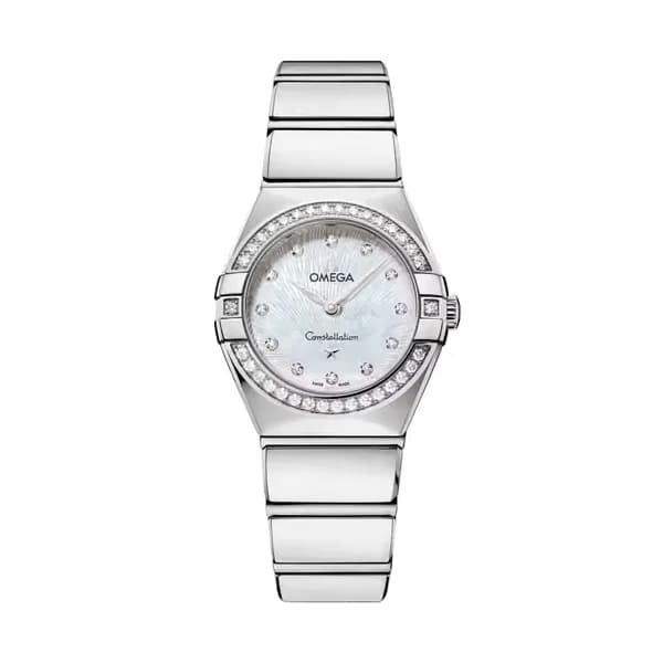 Omega Constellation 25 mm, acier sur acier