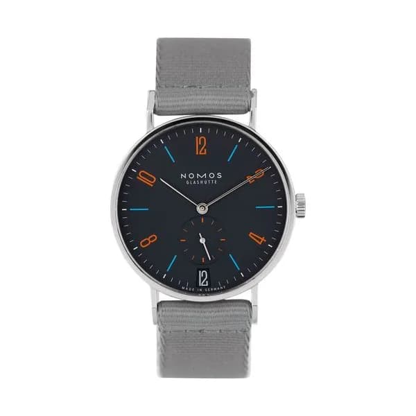 Nomos Montre Nomos Tangente 38 Date Dunkelbunt - Ed. limitée 175 ans mécanique 37,5 mm Full Set 2024