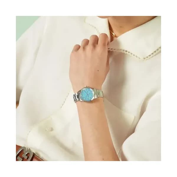 Gucci Montre G-Timeless avec abeilles, 32 mm