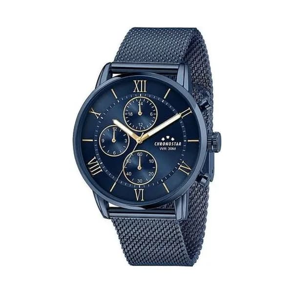 Chronostar Montre Analogique Homme Chronostar Métal Bleu R3753306003