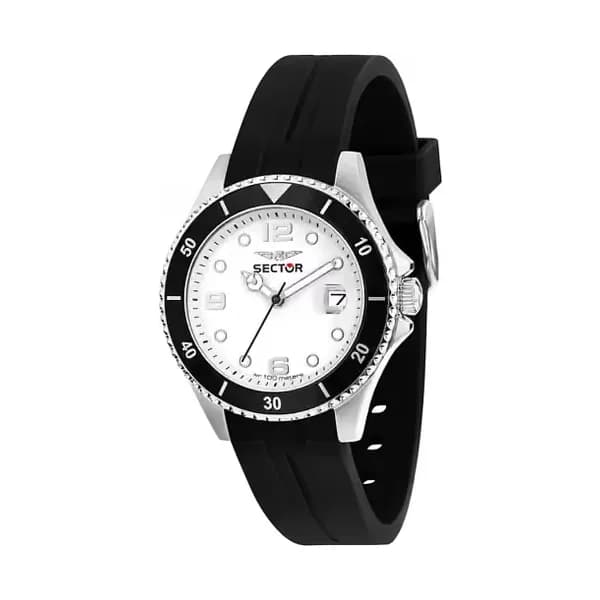 Sector Montre Homme SECTOR Bracelet Silicone Noir
