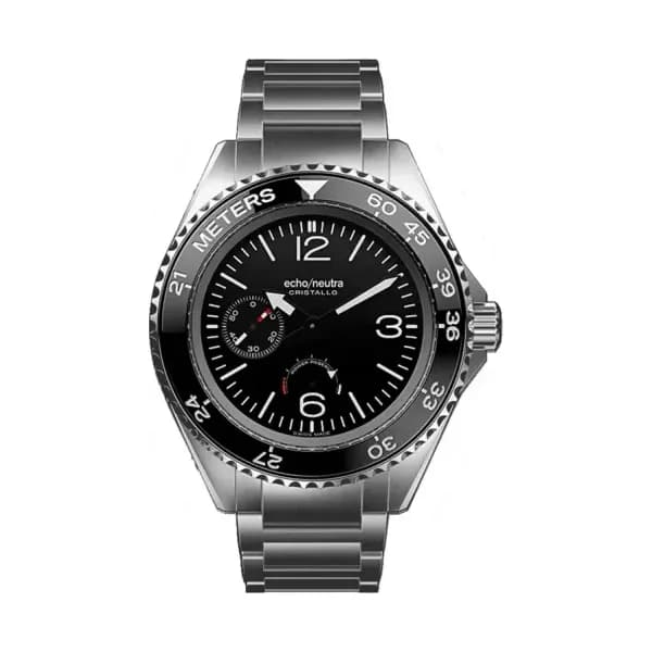 Echo/Neutra Montre Cristallo Professional Diver Noir
