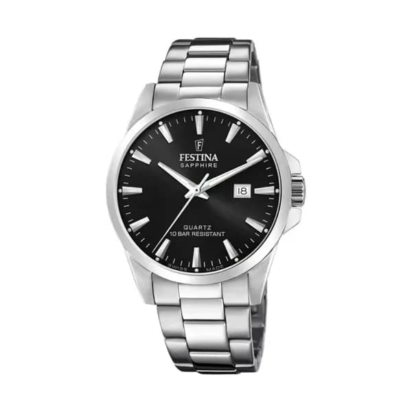 Festina Swiss Made Montre Festina Collection Swiss Made en Acier Argenté