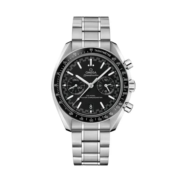Omega Speedmaster 44,25 mm, acier sur acier