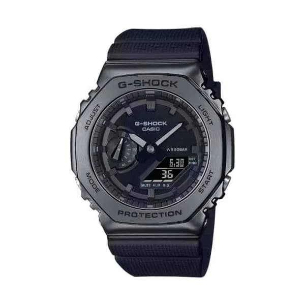 Casio Montre GShock G-Steel - Série GM-2100 - Noir 49.3 x 44.4 mm- GM-2100BB-1A