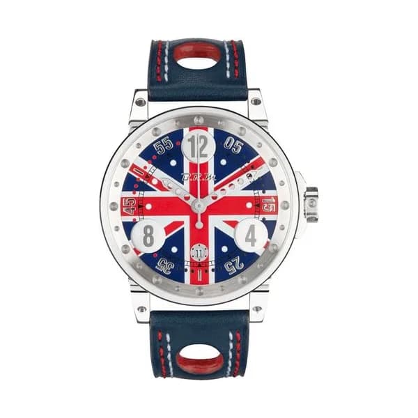 B.R.M Montre BRM V6-44 "England" automatique NOS 44 mm