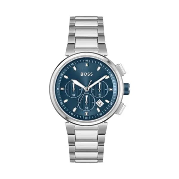 Hugo Boss Montre Boss Collection One en Métal Argenté