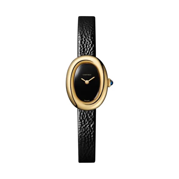Cartier Montre quartz Femme Baignoire Noir