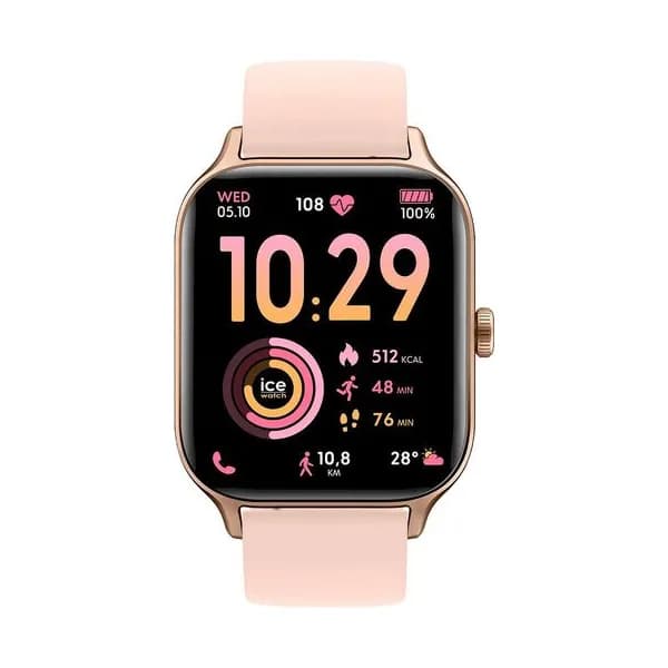 Ice Watch Montre Connectée Ice Watch Collection Ice Fit RT 3.0 en Silicone Rose