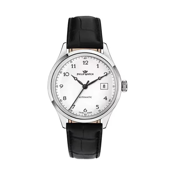 Philip Watch Montre Homme Philip Watch Cuir véritable Noir R8221225003