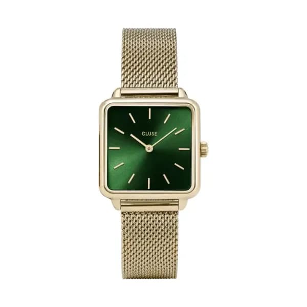 Cluse Montre quartz Femme la Tétragone Vert