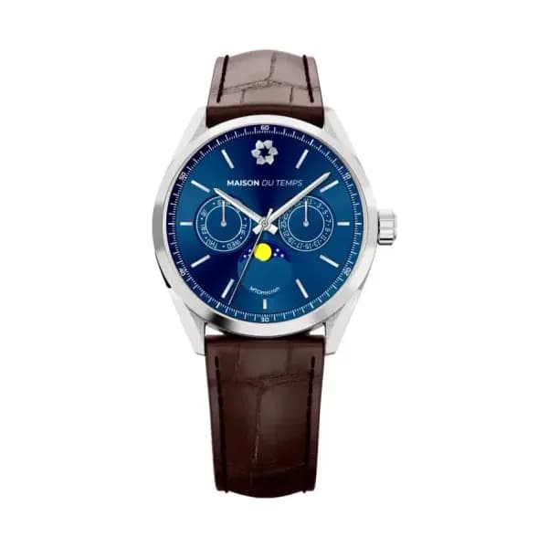 Maison du Temps Montre MTOmicron MoonPhase Bleu