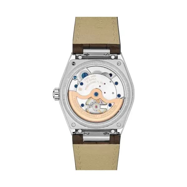 Frédérique Constant Montre Frédérique Constant Highlife Worldtimer Manufacture Automatique Cadran Marron Bracelet Cuir façon Alligator - FC-718C4NH6