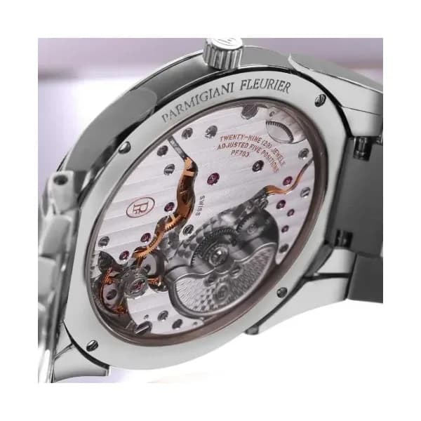 Parmigiani Fleurier Tonda Pf Micro-Rotor Steel Platinum Warm Grey