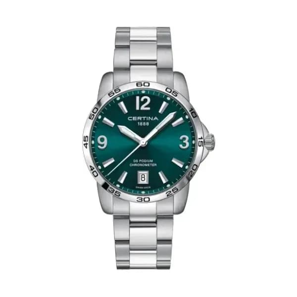 Certina Montre Certina DS Podium 40mm Quartz Cadran Vert
