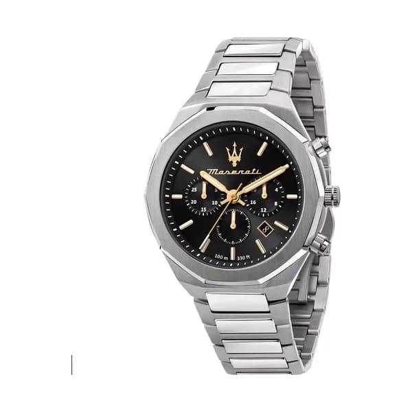 Maserati Montre Maserati Stile en Métal Argenté