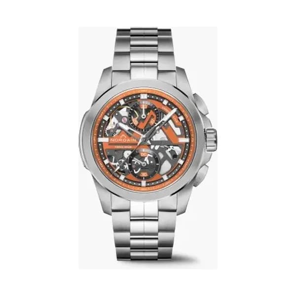 NORQAIN Montre Norqain Independence Skeleton 42mm Bracelet Acier Inoxydable