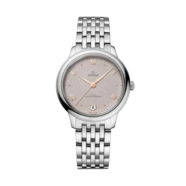 Omega De Ville 34 mm, acier sur acier