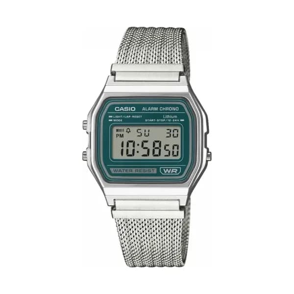 Casio Montre quartz Mixte Vintage Vert