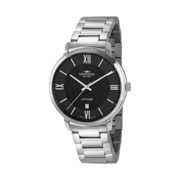 Mondia Montre Elegance Classic Quartz MS-227-SS-BKRM-CM