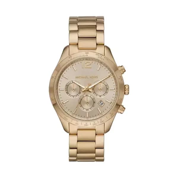 Michael Kors Montre Femme MICHAEL KORS en Acier Jaune Etanche