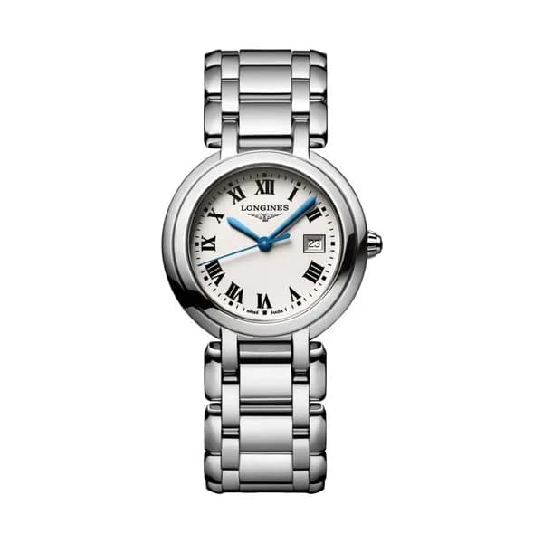 Longines Montre Longines Longines primaluna 30 mm Quartz Cadran Argenté Bracelet Acier