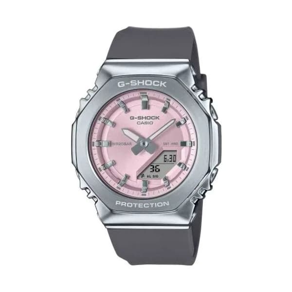 Casio Montre GShock G-Steel Lady - Série GM-S2100 - Rose 46 x 40.2 mm- GM-S2110-4A