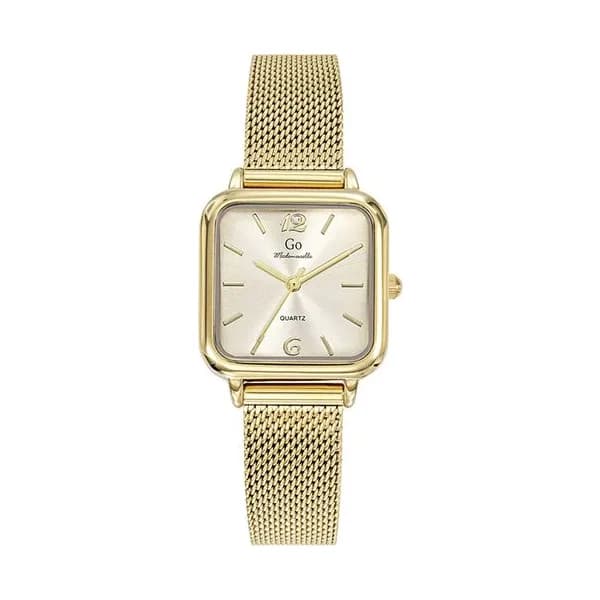 GO Mademoiselle Montre GO Mademoiselle en Acier et PVD Doré