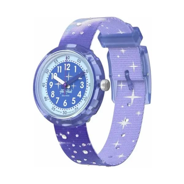 Flik Flak Montre quartz Fille Mystic land Violet, Bleu