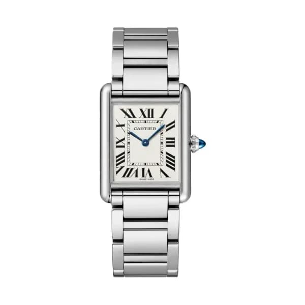 Cartier Montre Mixte Tank must Blanc