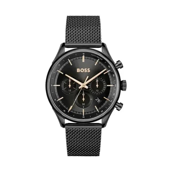 Hugo Boss Montre Boss Collection Sport Lux Gregor en Acier et PVD Noir