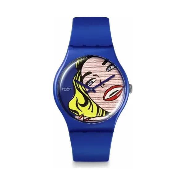 Swatch Montre quartz Mixte Art Journey Bleu