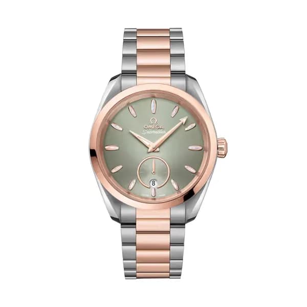 Omega Seamaster 38 mm, acier - or « Sedna™ » sur acier - or « Sedna™ »