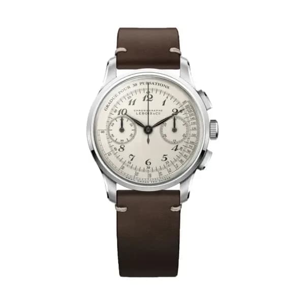 Lebois & co Montre Heritage Chronograph Atelier ‘Coquille d'oeuf' 324.551