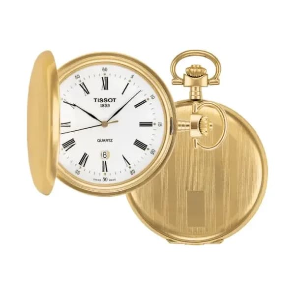 Tissot Montre Tissot Savonnette PVD Or Jaune