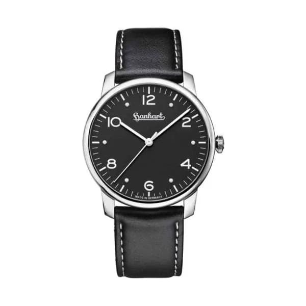 Hanhart Montre Hanhart Pioneer Silva Black Automatique diamètre 38.5 mm- 782.210-8010