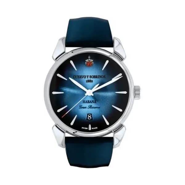 Cuervo y Sobrinos Montre Historiador Gran Reserva Bleu 3101.1GRB