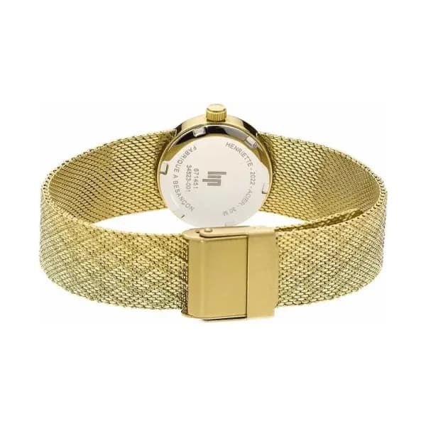 Lip Montre Lip Henriette 671452- Femme - cadran Nacré- 19 mm - Acier et PVD Doré
