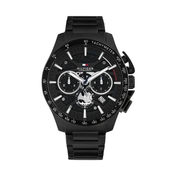 Tommy Hilfiger Montre Tommy Hilfiger Bank Noir