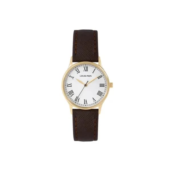 Louis Pion Montre quartz Femme Victoria Blanc