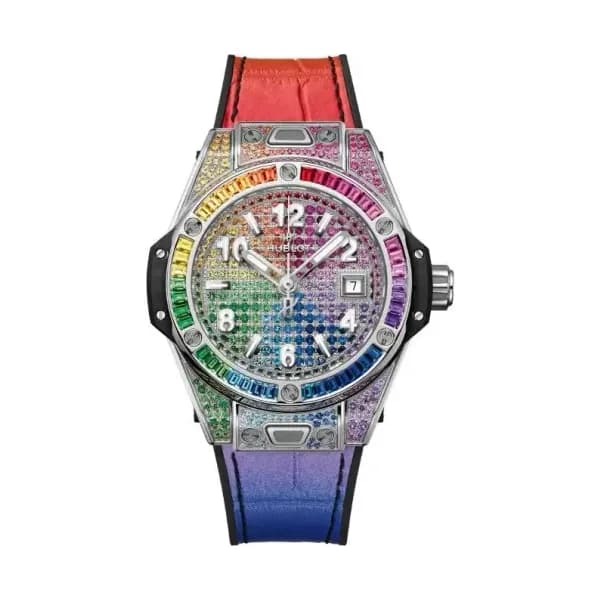 Hublot One Click Steel Rainbow