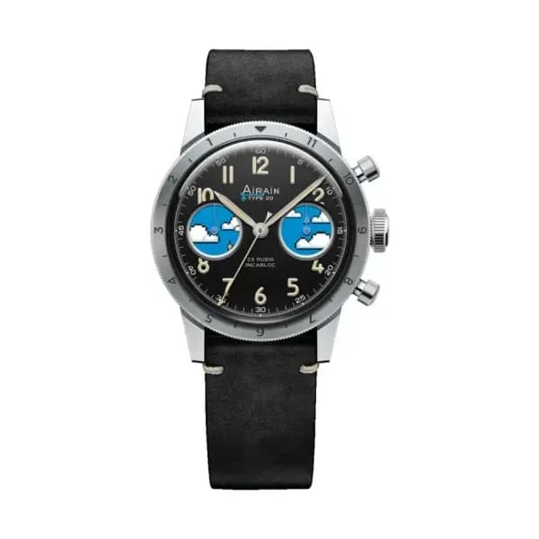 Airain Montre Type 20 "Up in the Air" seconde/seconde/