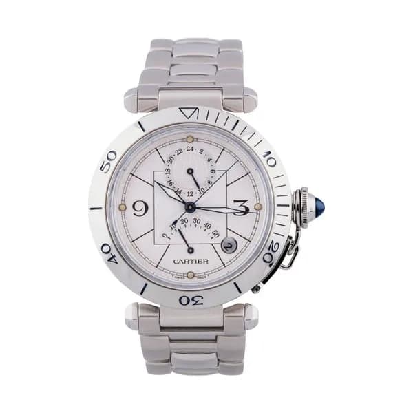 Cartier Montre Cartier Pasha GMT Power Reserve 2388 automatique 38 mm