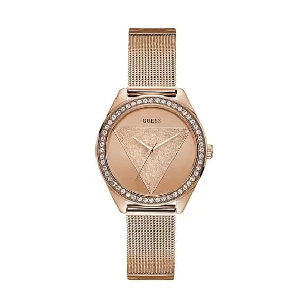 Guess Montre Femme GUESS en Acier Rose