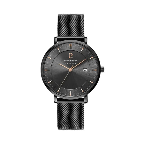 Pierre Lannier Montre Pierre Lannier en Métal Noir
