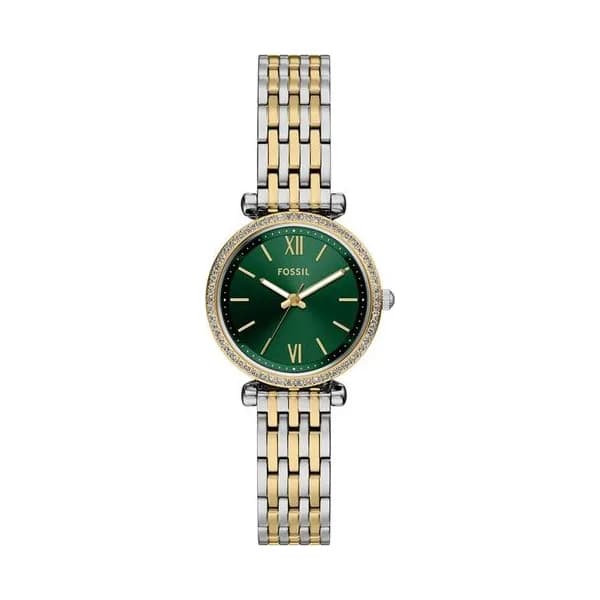 Fossil Montre Fossil Carlie Mini Vert