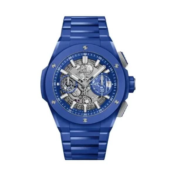 Hublot Integrated Blue Indigo Ceramic