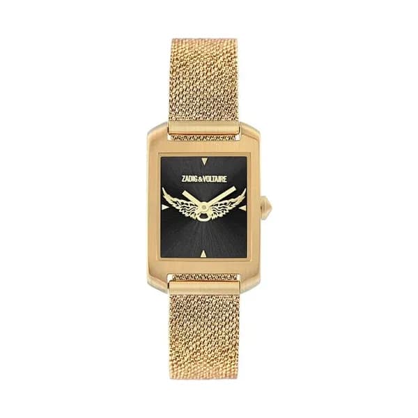 ZADIG & VOLTAIRE Montre Zadig et Voltaire Collection Voltaire en Acier et PVD Doré